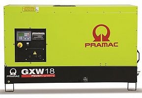 Дизельный генератор Pramac GXW 18 W в кожухе ДизельЭнергоРесурс